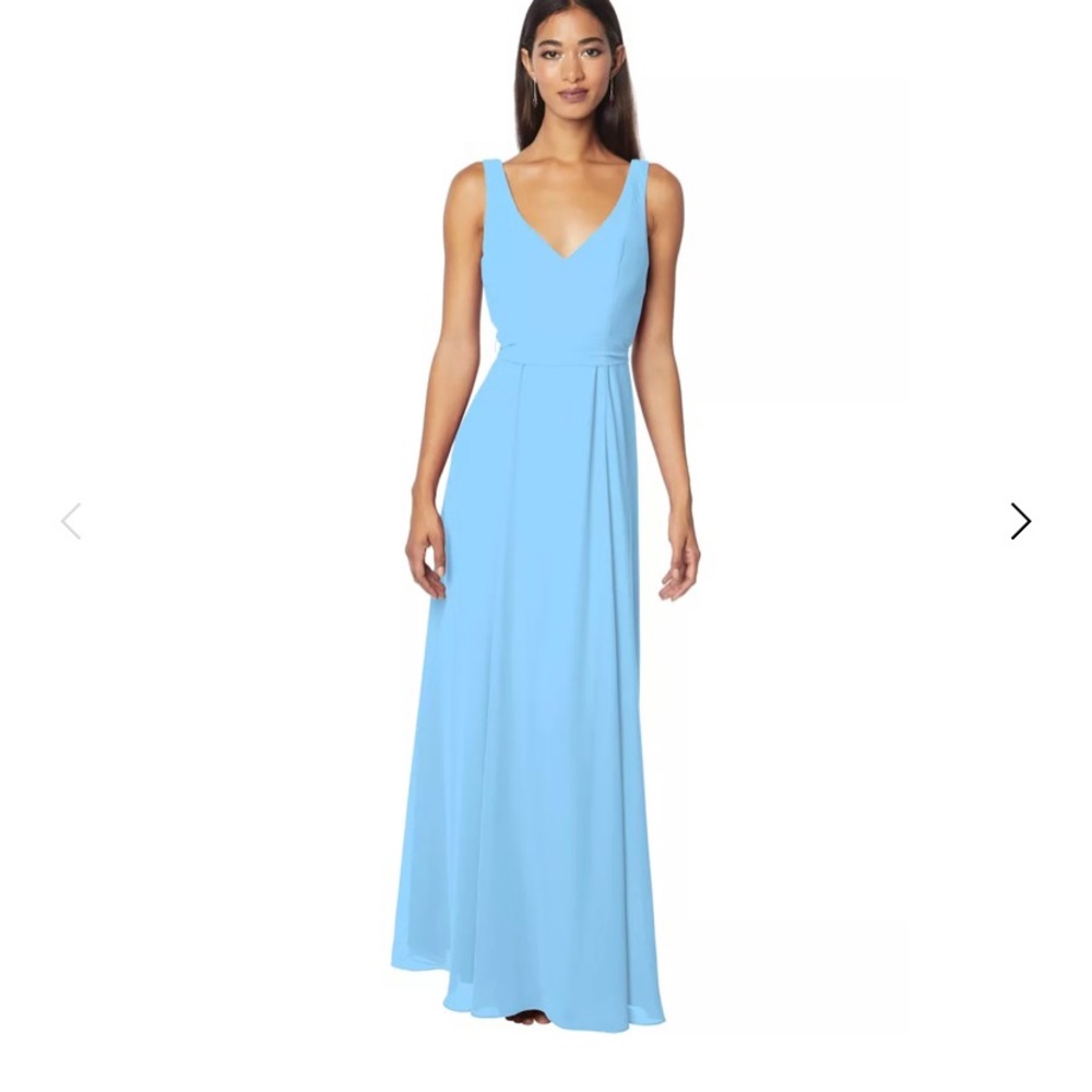 Bill levkoff bridesmaid dress style 1162 color capri. Brand new never worn